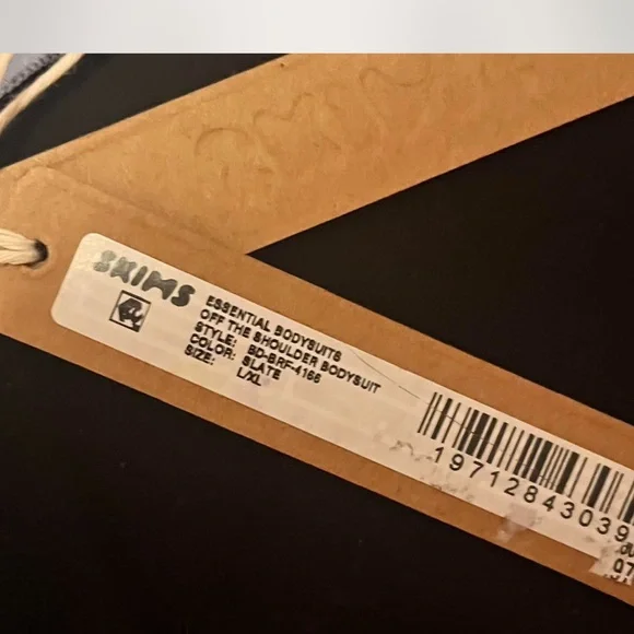 Skims slate Long Sleeve bodysuit - Picture 4 of 4